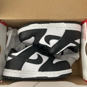 Toddler Panda Nike Dunks - Size 7C
